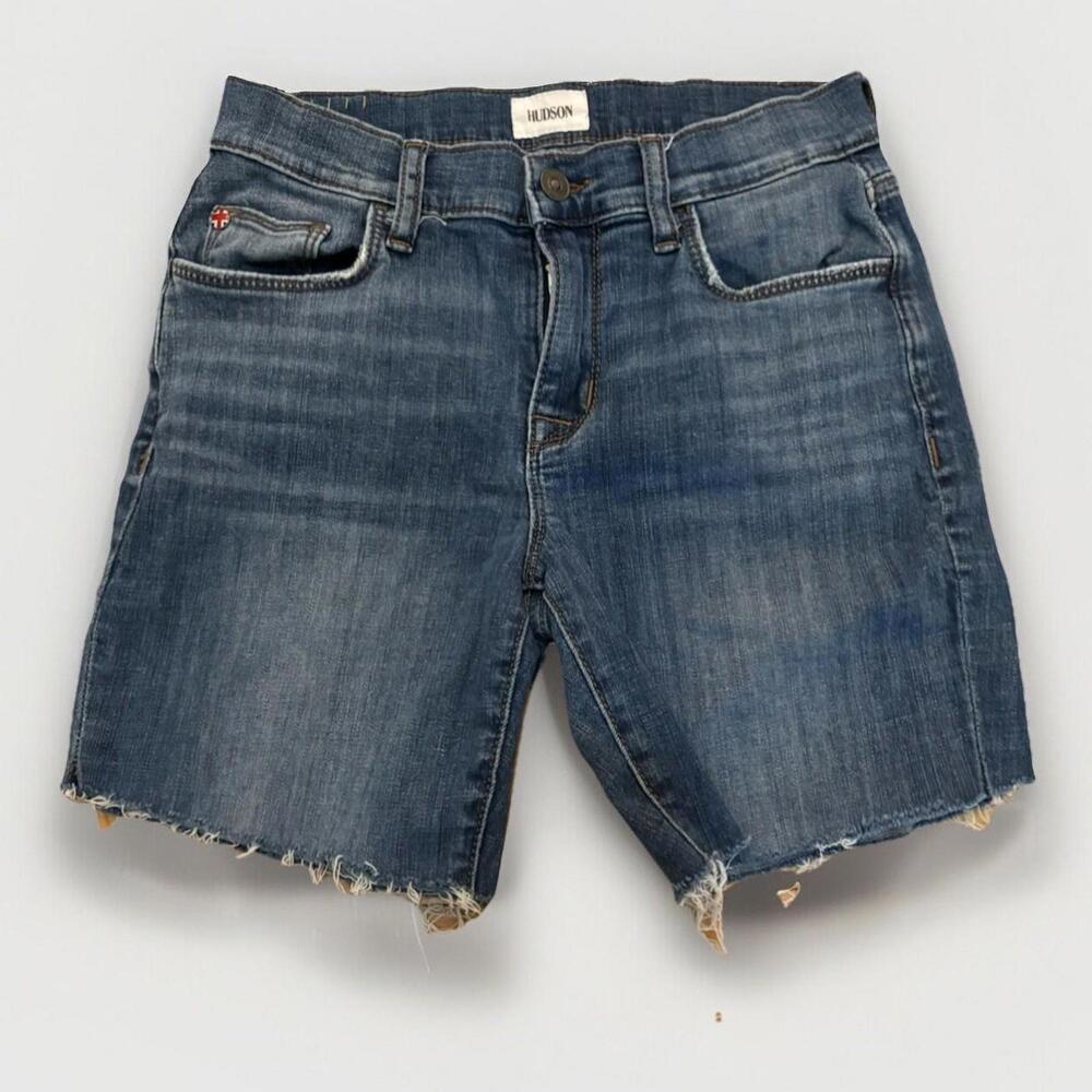 Hudson Natalie Cut Off Denim Shorts Size 24 Women’s